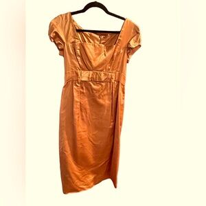 Vintage satin dress.